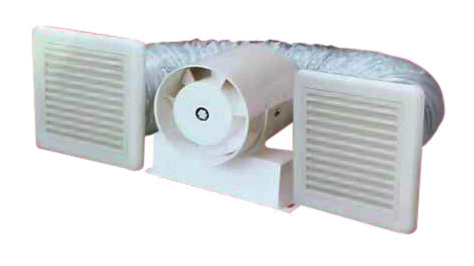 ADMORE Duct Inline Exhaust Fan Full Sets