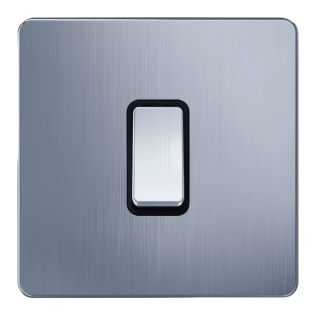 ADMORE Metal Series Light Switches – Chrome