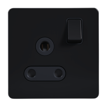ADMORE Metal Series S Switched Sockets – Black Nickel