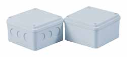 Aricol Weatherproof Box PVC with Knock Out