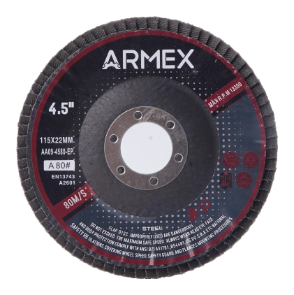 ARMEX Flap Disc 80 Grit 115mm