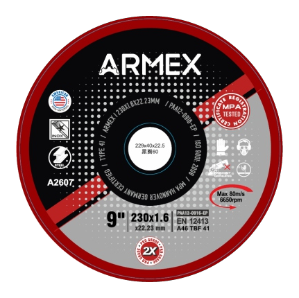 ARMEX Metal Cutting Disc PRO 230 x 1.6mm