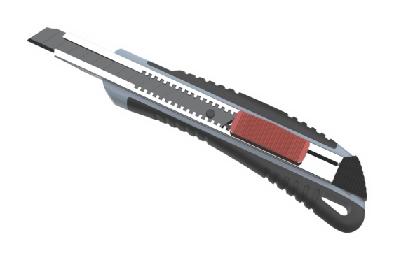 ARMEX Snap-Off Cutter 9mm ABS+TPR PRO – 0.4mm Blade ×3 (PAH04-0906-PA)