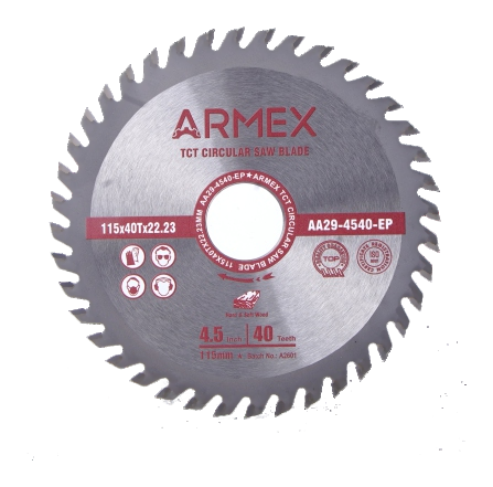 ARMEX TCT Wood Cutting Disc 115mm 40T
