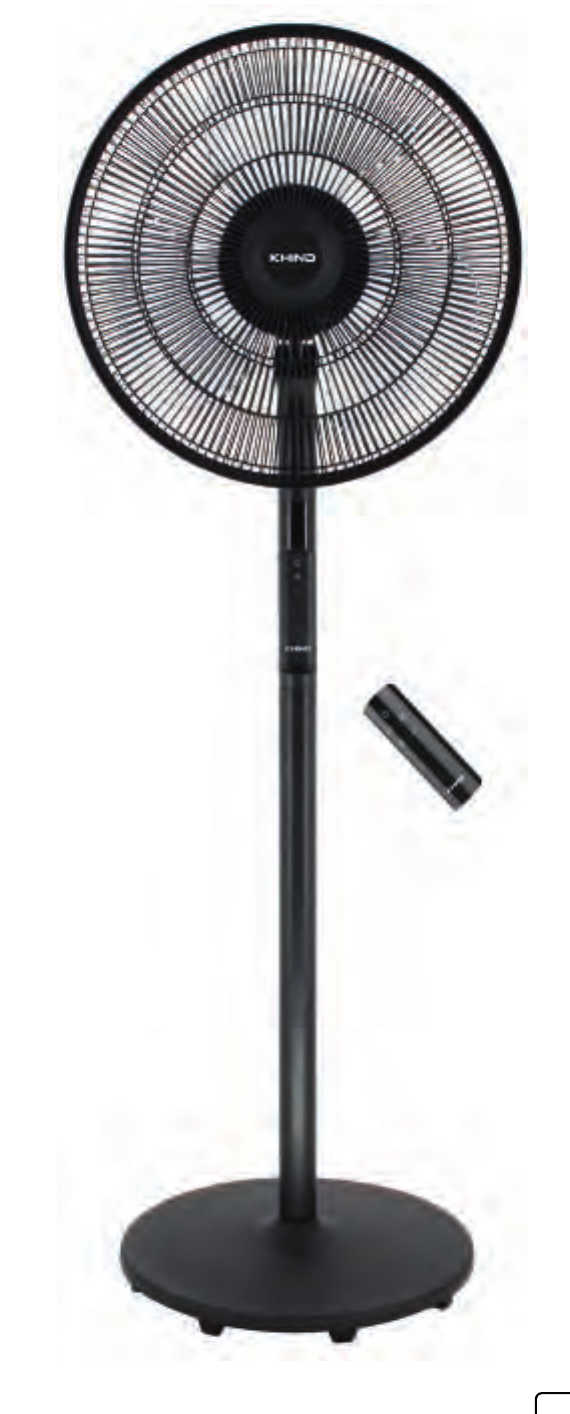 KHIND 16" BLDC Stand Fan with Remote