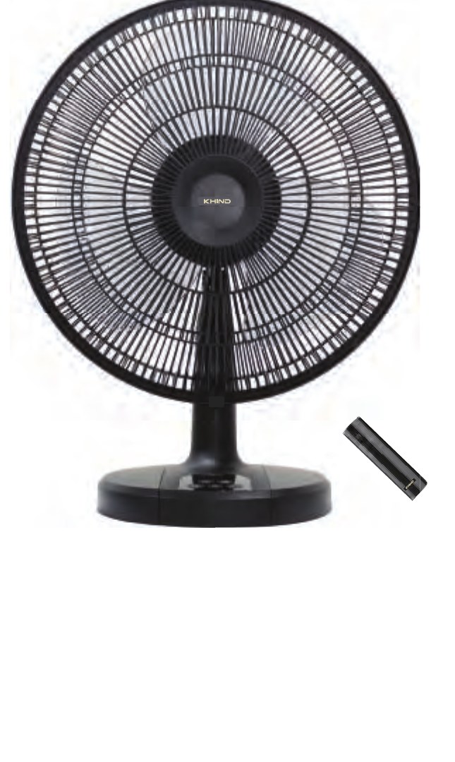 KHIND 16" BLDC Table Fan with Remote