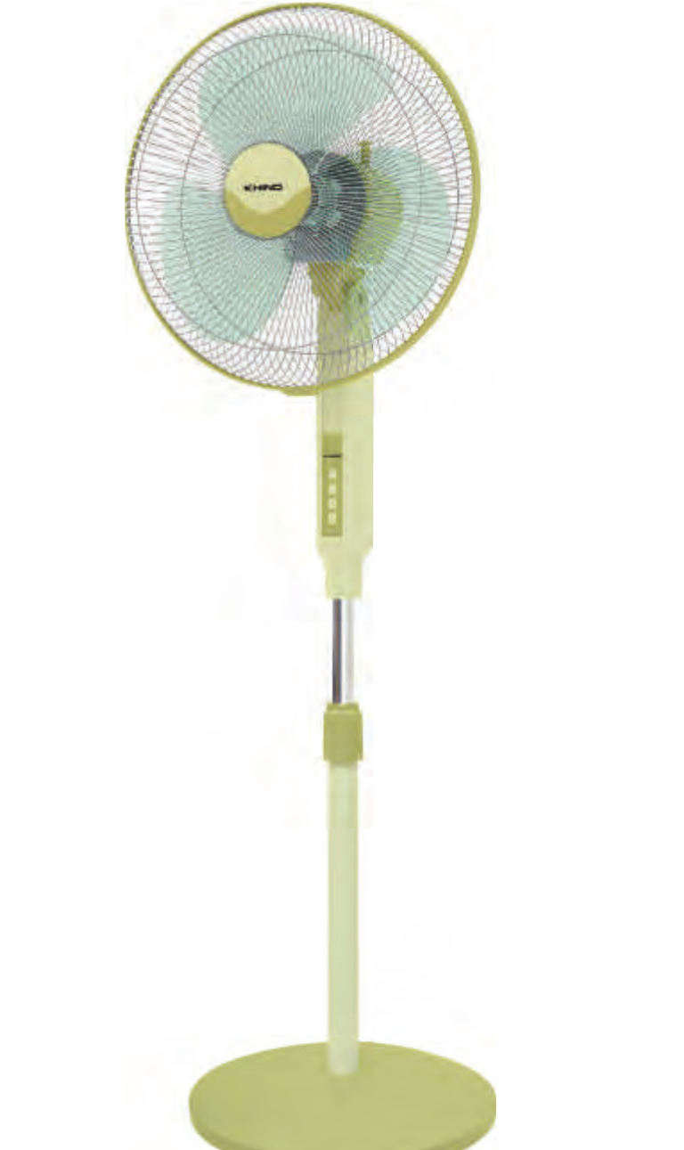 KHIND 16" Stand Fan – Cream Magnolia