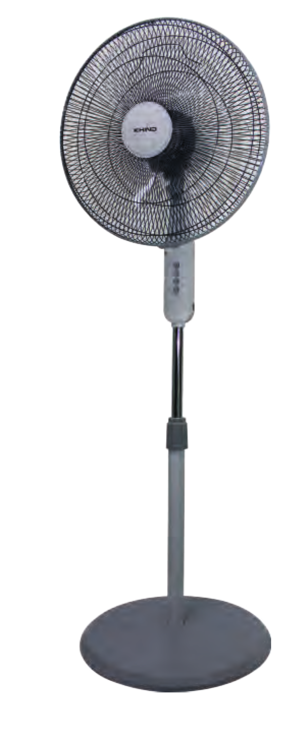KHIND 16" Stand Fan – Winter Grey & Dark Grey