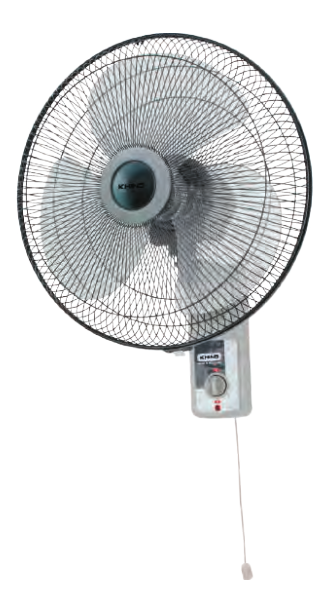 KHIND 16" Wall Fan – Winter Grey (Twin Pack)