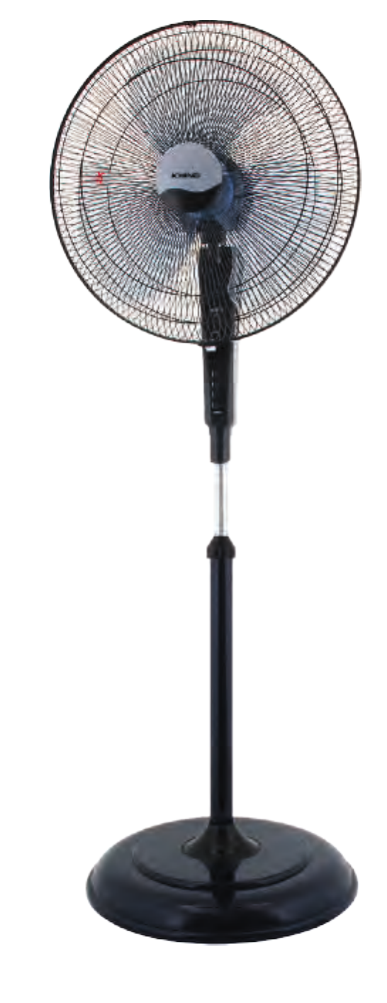 KHIND 18" Stand Fan – Dark Grey & Winter Grey