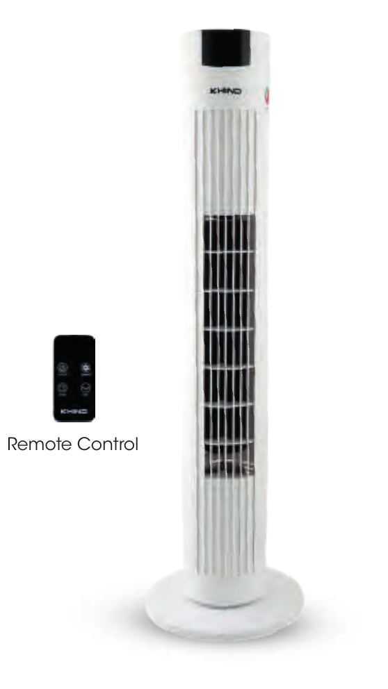 KHIND 31" Tower Fan with Remote