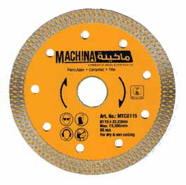 Machina Tile & Ceramic Cutting Disc