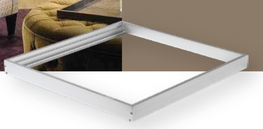 Orange Frame for LED Panel Light 60x60cm