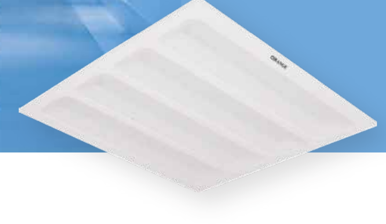 Orange LED Grill Panel Light 60x60cm 96W
