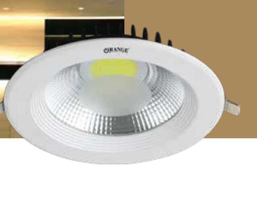 Orange LED Recessed Downlight 10-30W