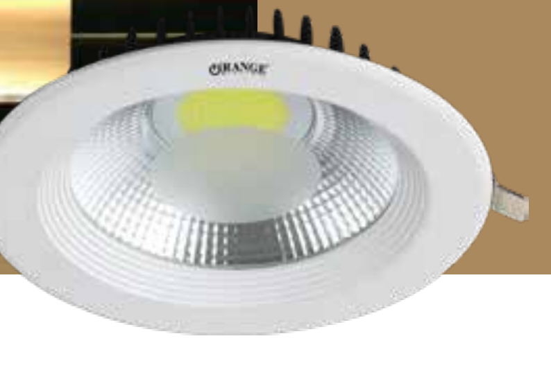 Orange LED Recessed Downlight 10-30W