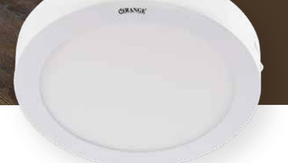 Orange Surface Mounted Circular LED Panel 6-36W