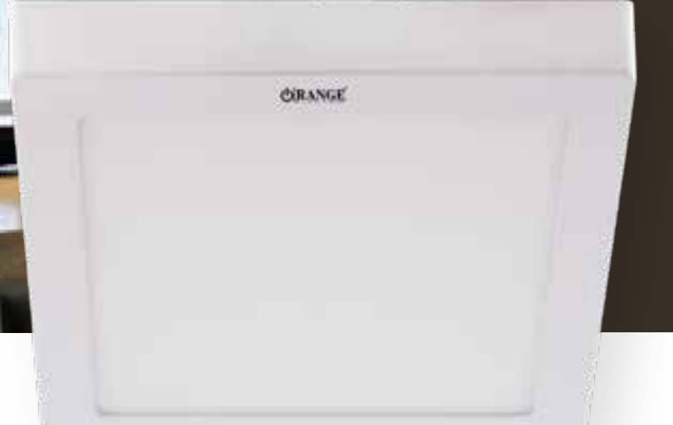 Orange Surface Mounted Square LED Panel 40W