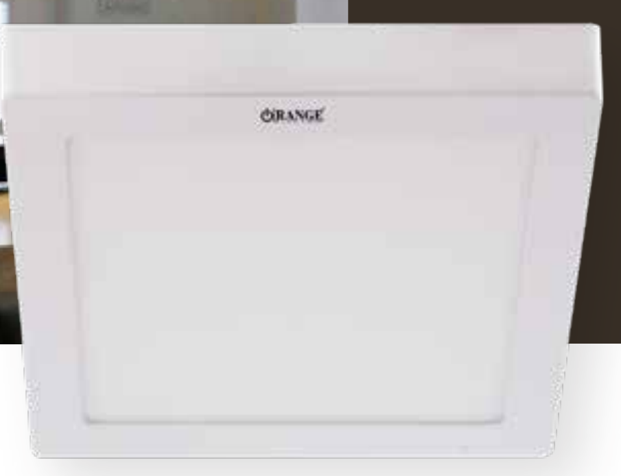Orange Surface Mounted Square LED Panel 40W