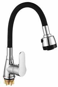 Rayie Kitchen Sink Mixer Zinc Deck Spout