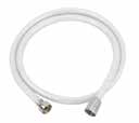 Rayie Shattaf Hose White PVC 1.2m