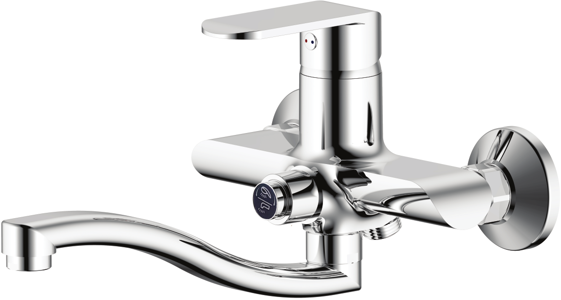 Star USA Classic Wall Mounted Kitchen Mixer – Round (SCWKMR)