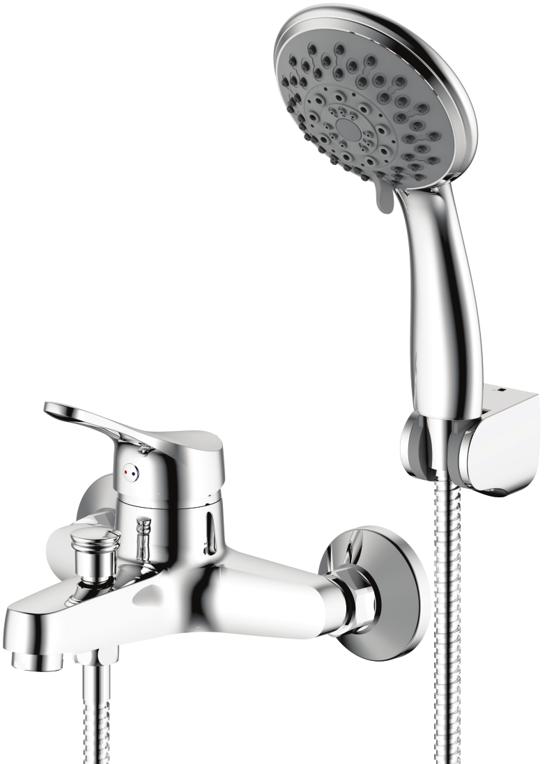 Star USA Elegant Bath Mixer with Hand Shower and 150 cm Shower Hose (SEBW)