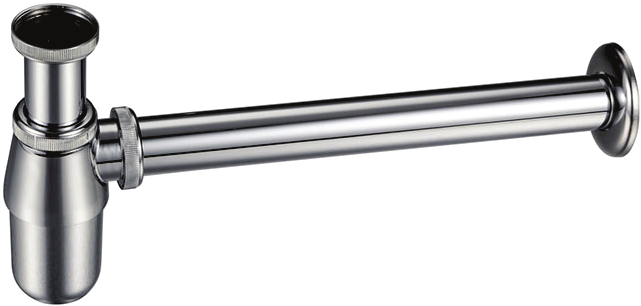 Star USA SS 18 cm Long Bottle Trap with Zinc Chrome Body (SSLBT)