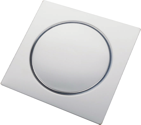 Star USA SS Pop-Up Floor Drain Cover 15 × 15 cm, 4" Pipe, with Screw (SSFD15PU4)
