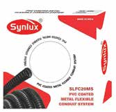 Synlux PVC Coated GI Flexible Conduit